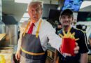 Trump mặc tạp dề bán McDonald's